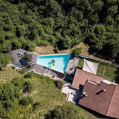 فيلة Rustico Mit Solarbeheiztem Infinity- Pool, Panoramablick & 4 Schlafzimmern *