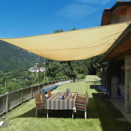 Rustico Mit Solarbeheiztem Infinity- Pool, Panoramablick & 4 Schlafzimmern * Pieve (Lombardy)